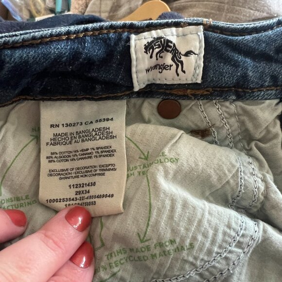 Wrangler Retro High-Rise Jeans - 29x34 - Picture 2 of 4